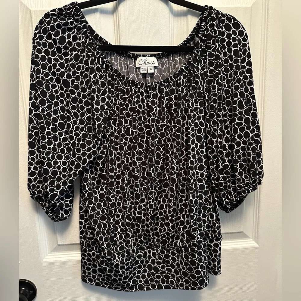 Chaus short sleeve top for women